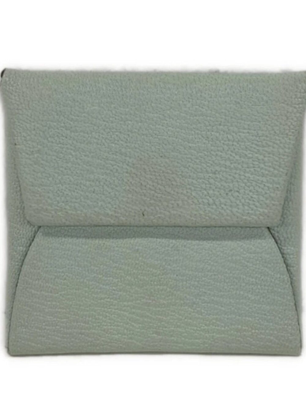 HERMES Bastia - Veil Peppermint Chevre W Coin Case